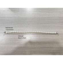 2pcs Stylish Magnetic Tiebacks For Curtains - Elegant Faux Pearl Beads Holdbacks For Bedroom And Living Room Home Decor - White - View 8