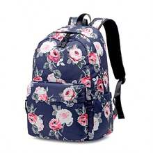 3入組背包套裝,包括午餐袋和筆袋,大容量超大型假日必備,適用於通勤和學校,面料極簡主義,休閒街頭韻味,適用於男學生、女學生、國中生,男女皆宜 - 藏蓝色 - 查看 4