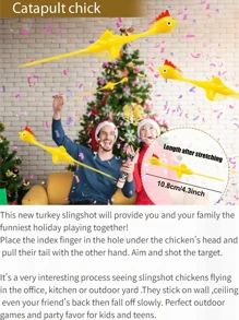 10 Stück/Packung 20 Stück/Packung Teenager gelbe Finger Abschuss fliegende Gummi Hühner elastisch dehnbar Stress-Abbau lustige Scherz praktische Witzartikel Klebetricks an Wand Neuheit Geschenke, Spielzeug, lustig, Geschenke, Spielzeug, lustig, Geschenke, Spielzeug, Fidget Spielzeug, Geschenke für Teenager, Großpackung, Fidget Spielzeug für Erwachsene