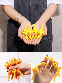 10 Stück/Packung 20 Stück/Packung Teenager gelbe Finger Abschuss fliegende Gummi Hühner elastisch dehnbar Stress-Abbau lustige Scherz praktische Witzartikel Klebetricks an Wand Neuheit Geschenke, Spielzeug, lustig, Geschenke, Spielzeug, lustig, Geschenke, Spielzeug, Fidget Spielzeug, Geschenke für Teenager, Großpackung, Fidget Spielzeug für Erwachsene