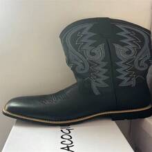 Giày Ủng cưỡi ngựa & Ủng phương Tây - màu đen - Xem 9