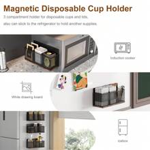 K Cup Holder, 60 Capacity Coffee Pod Holder, Coffee Pods Drawer Organizer For Countertop, Coffee Bar Station Organizer With Disposable Cups Lids Holder, Black - Black - View 9