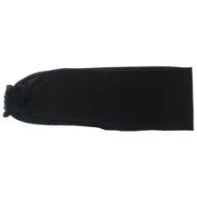 1件女士純色袖套披肩,適用於戶外旅行防曬,海灘防曬 - 黑色 - 查看 7