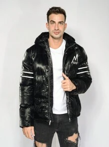 Chamarra Impermeable Térmica - Negro - Ver 2