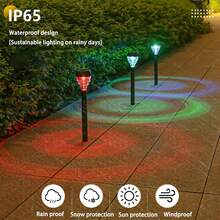Lrd Solar-Powered Lawn Light Outdoor Garden Villa Decoration Landscape Atmosphere Night Light - Solar Lawn Light - View 2
