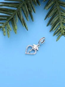 1個簡約925銀博士帽和證書吊墜配diy珠子,畢業典禮通用禮品 - Q2667 - 查看 3