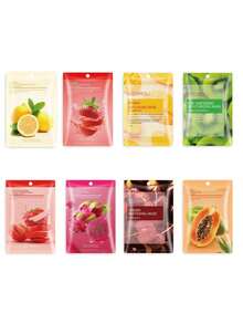 24pzs Mascarillas Hidratantes, Relajantes, Aclarantes, mascarillas coreanas, comprimidas, mascarillas para el acne - Multicolor - Ver 2