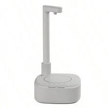 1入組電動瓶裝飲用水泵,5級調節設置帶usb充電,適用於家庭和辦公室使用 - 白色 - 查看 5