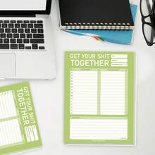 Trees 精神健康意識無日期1入組磁性便條紙,為充滿笑聲的一年送上一份特別禮物,從簡單的事情開始 - 綠色 - 查看 6