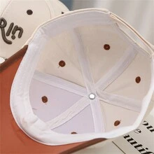 1頂兒童棒球帽，全季適用，適合戶外活動、運動、徒步旅行、日常穿著等 - 棕色 - 查看 4