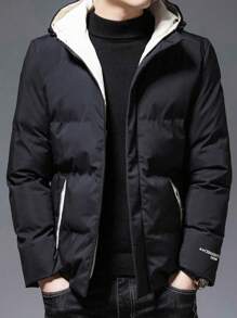 Men's Thickened Coat, Versatile And Fashionable Outerwear Gym Clothes Men