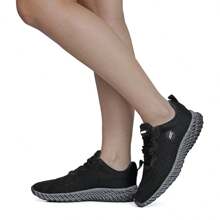 FARMFUN Women Sports Shoes - Black and Gray - View 5