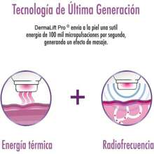 Máquina de Radiofrecuencia Facial Anti Arrugas, Portátil Reafirmante, Rejuvenecimiento Facial, Tratamiento de Radio Frecuencia Facial en el hogar. Dispositivo - Morado - Ver 7