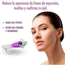 Máquina de Radiofrecuencia Facial Anti Arrugas, Portátil Reafirmante, Rejuvenecimiento Facial, Tratamiento de Radio Frecuencia Facial en el hogar. Dispositivo - Morado - Ver 1