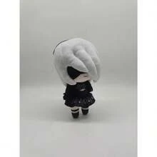 Nier Automata 2b Anime Plush Toy Plush Toy Soft Stuffed Animals Soft Plush Gifts Doll Birthday - Black and White - View 5