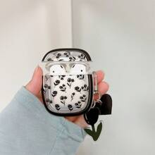 Pastel Earphone Protective Soft Case, Compatible With Apple Airpods1/2 / Airpods Pro/ Airpods 3/ Airpodspro2 - Black - View 7