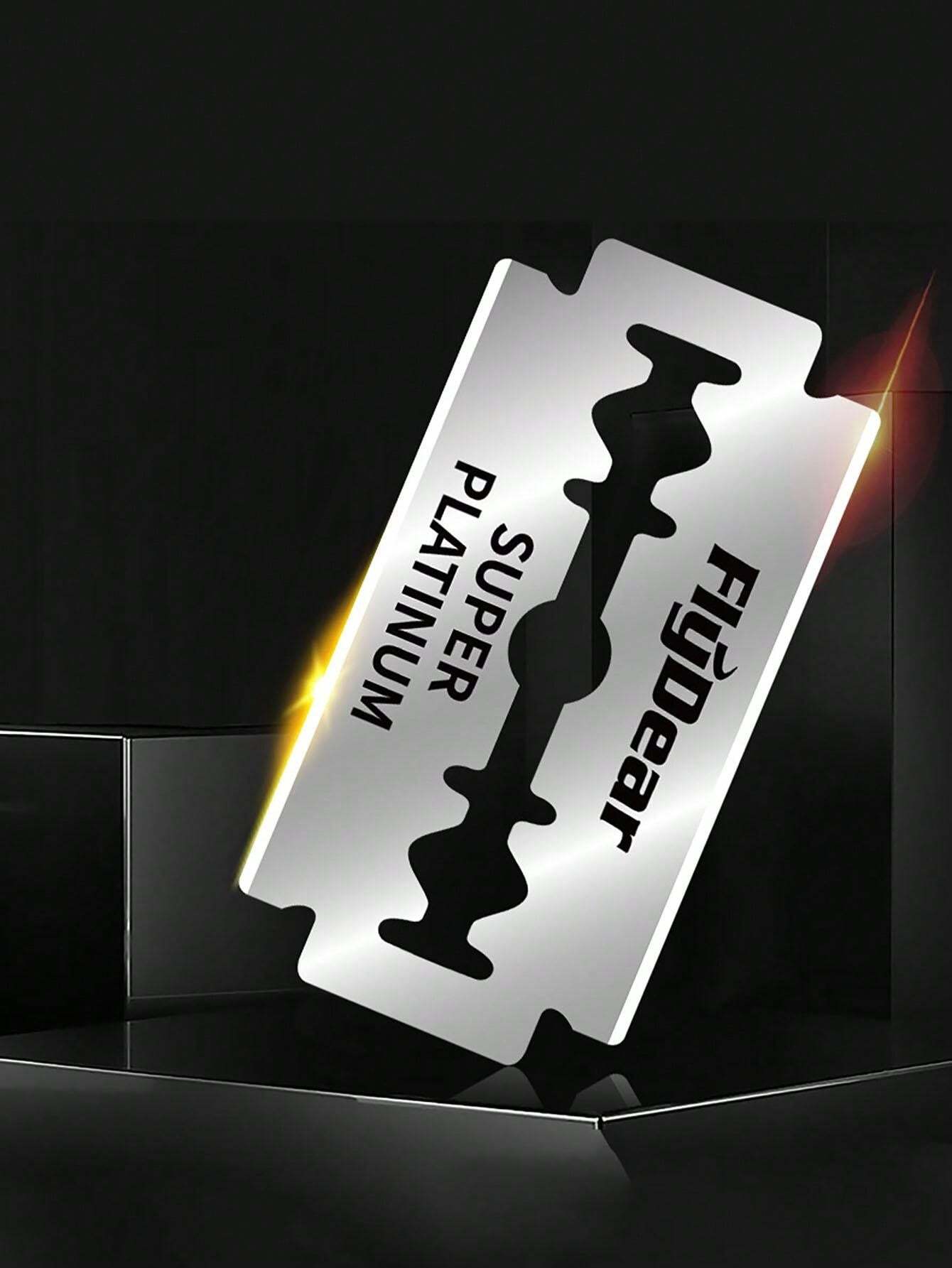 20 Counts Double Edge Razor Blades - Men's Safety Razor Blades For ...