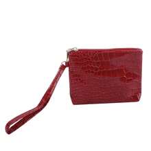 Fashionable Crocodile Pattern  Small Coin Purse For Women Small And Exquisite Women Mini Multi Functional Coin Bag Small - Red - View 3