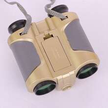 1pc Outdoor Travel Binoculars High-Definition Gift Prize Gift Toy - Gold - View 5