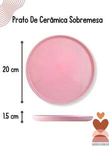 Plates - Màu Hồng baby - Xem 3