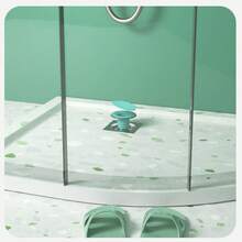 1pc Green Drain Odor Stopper For Toilet, Universal Drainage Anti-Odor Cover, Bathroom Plastic Deodorant Core - Green - View 1