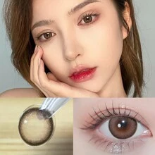 1對porslen顏色甜點系列定期使用隱形眼鏡14.2mm - 棕色 - 查看 9