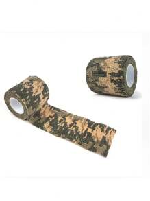 1 miếng vải không dệt tự dính 1,97 inch X 177,17 inch, băng ngụy trang, băng thun thể thao, băng quấn tự dính thoáng khí cho thú cưng, thể thao - băng thun cho cổ tay, đầu gối, mắt cá chân, đồ dùng cắm trại - Xem 9