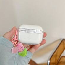 Fresh Style Soft Protective Case For Earphones, Compatible With Apple Airpods1/2 / Airpods Pro/ Airpods 3/ Airpodspro2 - Pink Tulips - View 7