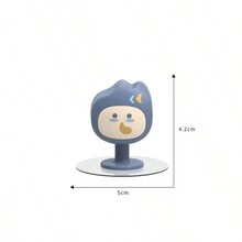 馬桶蓋手柄 - 短或長,附帶帶子 - 藍色 - 查看 1