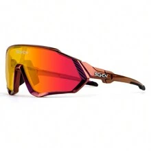 SCVCN 运动眼镜、骑行眼镜、跑步眼镜、摩托车眼镜、高尔夫眼镜、钓鱼眼镜、男女沙滩眼镜 - 彩色 - 查看 1