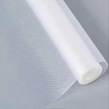 1roll Kitchen Cabinet Liner, Shelf Drawer Liner, Cabinet Mat Liner, Paper Moisture-Proof Waterproof Dust Proof Non-Slip Fridge Table Pad Shelf Paper For Kitchen Cabinets - Diamond Pattern - View 7