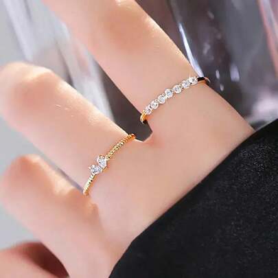 SET DE ANILLOS DIAMANTE