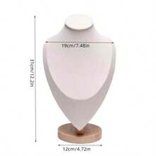 项链展示架人体模型颈部珠宝展示架珍珠项链吊坠珠宝展示道具，情人节返校礼物