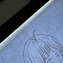 1 Miếng A4 Số Hình ảnh  Viên thuốc : Đèn LED Hộp Tấm lót Đối với Viết , Bức tranh , Vẽ & Theo dõi - USB Đồng hồ điện tử Nghệ thuật Sao chép Tấm bảng - màu đen - Xem 6