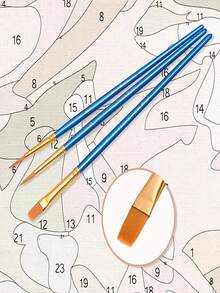 1入組40*50厘米晴朗海灘景觀數字油畫 - 彩色 - 查看 5