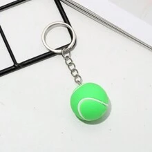 Cute 1pc/5pcs Men's Miniature 3cm Simulation Keychain For Soccer, Basketball, Tennis, American Football And Car, Keychain Ring, Sport Souvenir And Gift Car Accessories Bag Charm Backpack For School Goth Y2k