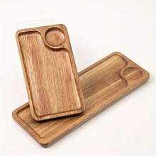 相思木茶點、食物、水果、廚房器具、咖啡盤 - 棕色 - 查看 3