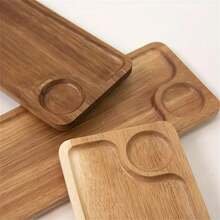 相思木茶點、食物、水果、廚房器具、咖啡盤 - 棕色 - 查看 2