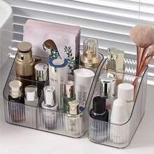 豪華化妝品收納盒化妝品收納盒,桌上收納盒,北歐風格,透明階梯形收納架 - 綠色 - 查看 10