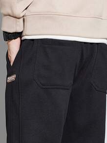 新款男士jogger褲,秋冬寬鬆細縮汗褲,休閒品牌運動服