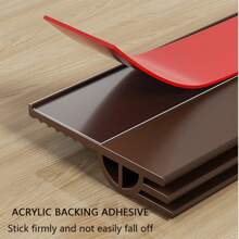 1m Acrylic Trở lại Keo dán Chống bụi Cách tiếng ồn Cửa Đáy Dải niêm phong , Đối với Đáy Của Cửa Gap Đến Ngăn chặn Gió & , Thích hợp Đối với Tất cả Lốp xe Của Cửa - màu nâu - Xem 8