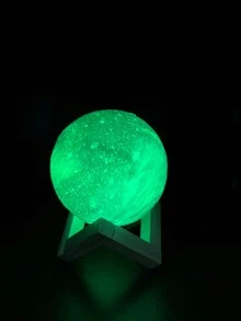 7 色月亮和星空 3d 燈浪漫裝飾小夜燈,特殊月亮球小夜燈家居裝飾生日禮物 - 7色 - 查看 9