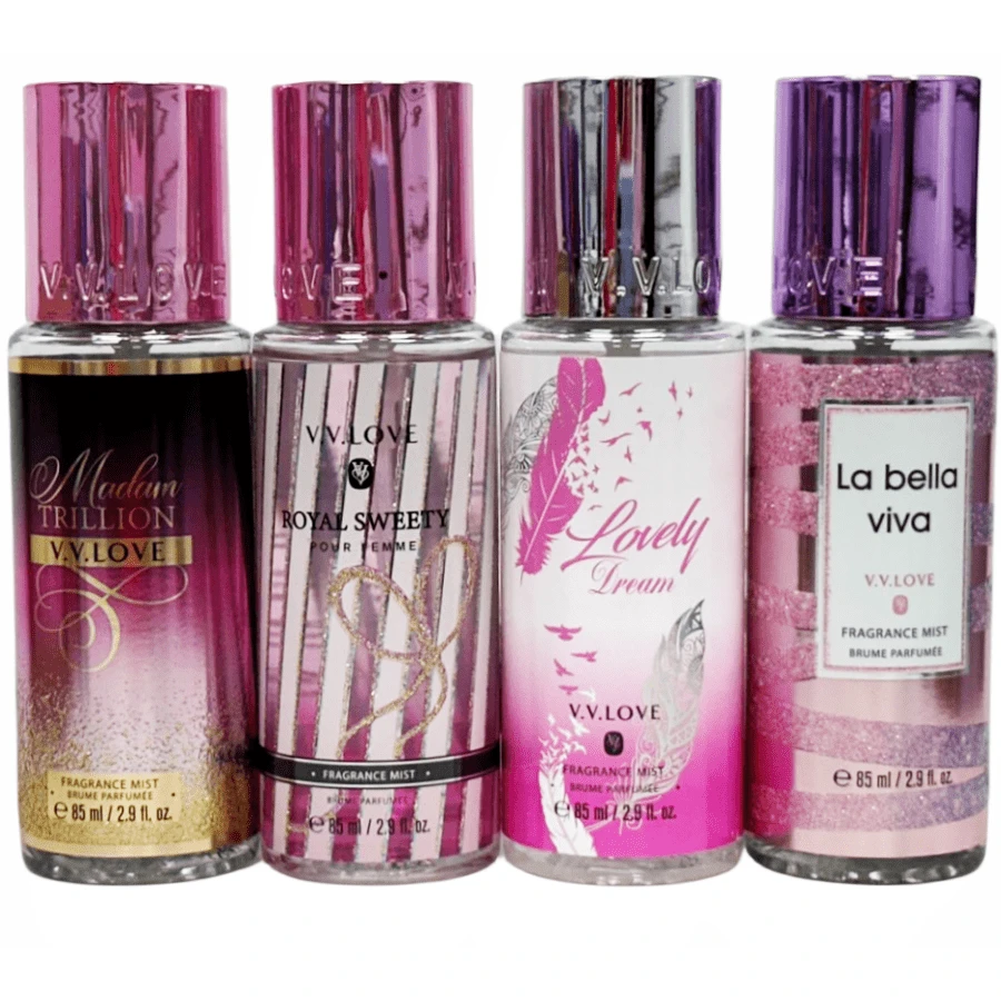 SET DE 4 PZS DE FRAGANCIAS DE BODY MIST LA BELLA VIVA - Fresco - Ver 1