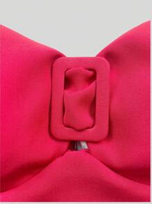 Women Tops - 紅色 - 查看 9