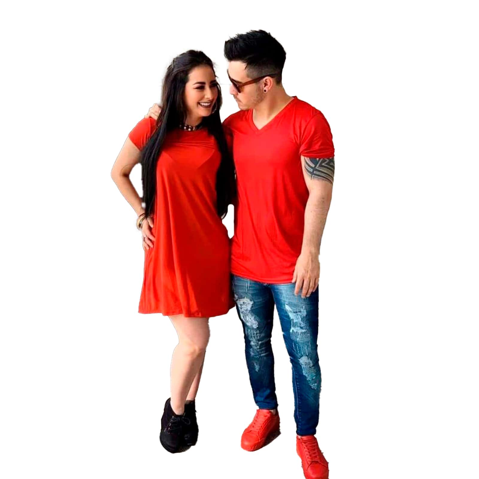 Couple Set - Red - View 1