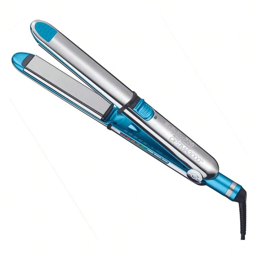 Plancha Babyliss Optima 3000 BABSS3000TES barberia - Azul - Ver 1