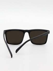 1pc Children's Square Frame Fashion Glasses, Simple & Fashionable, Suitable For Boys & Girls, Great For Parties, Daily Wear & Outdoor Activities, Sand Protection - Royal Blue - View 6