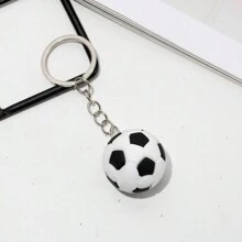 Cute 1pc/5pcs Men's Miniature 3cm Simulation Keychain For Soccer, Basketball, Tennis, American Football And Car, Keychain Ring, Sport Souvenir And Gift Car Accessories Bag Charm Backpack For School Goth Y2k