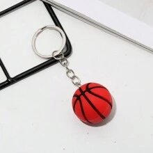 Cute 1pc/5pcs Men's Miniature 3cm Simulation Keychain For Soccer, Basketball, Tennis, American Football And Car, Keychain Ring, Sport Souvenir And Gift Car Accessories Bag Charm Backpack For School Goth Y2k