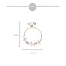 1 件可調節三葉草形開口戒指 - 送給女朋友的最佳情人節禮物,優雅奢華 - 四葉草 - 查看 10